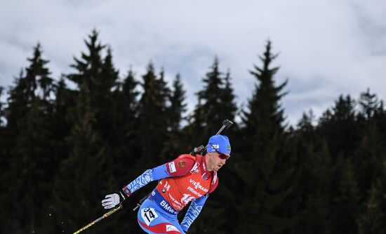 Czech Republic Biathlon World Cup Pursuit Men