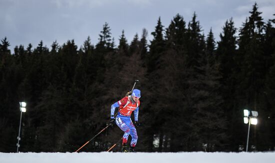 Czech Republic Biathlon World Cup Pursuit Men