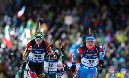Czech Republic Biathlon World Cup Pursuit Women 