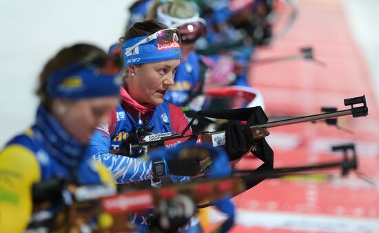 Czech Republic Biathlon World Cup Pursuit Women 