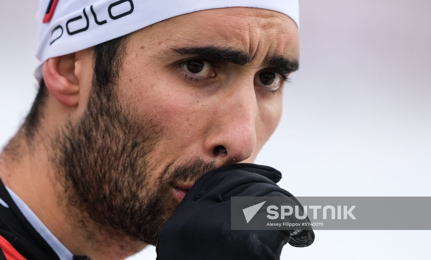 Czech Republic Biathlon World Cup Pursuit Men