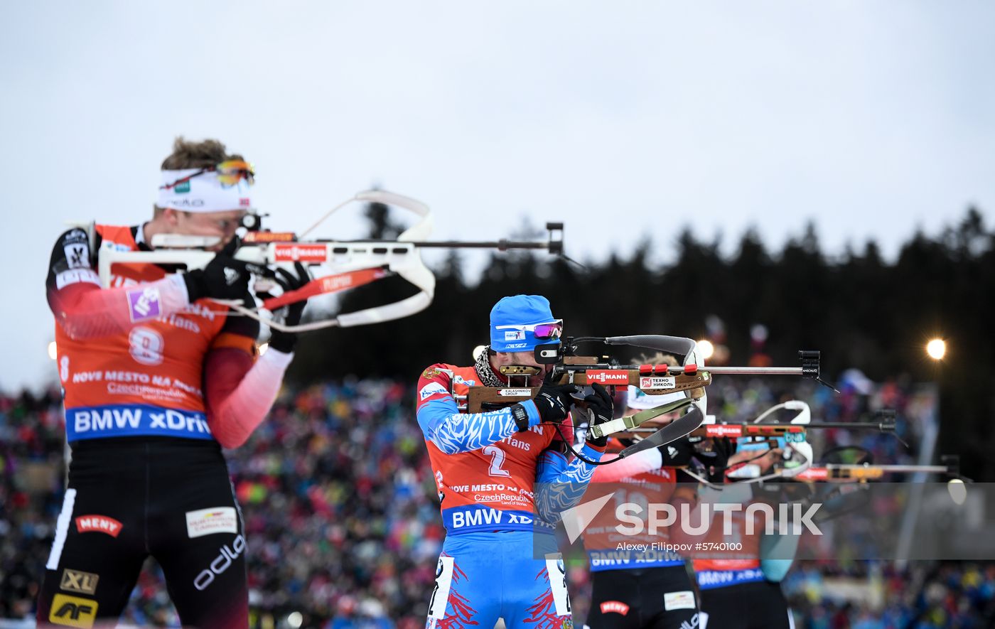 Czech Republic Biathlon World Cup Pursuit Men