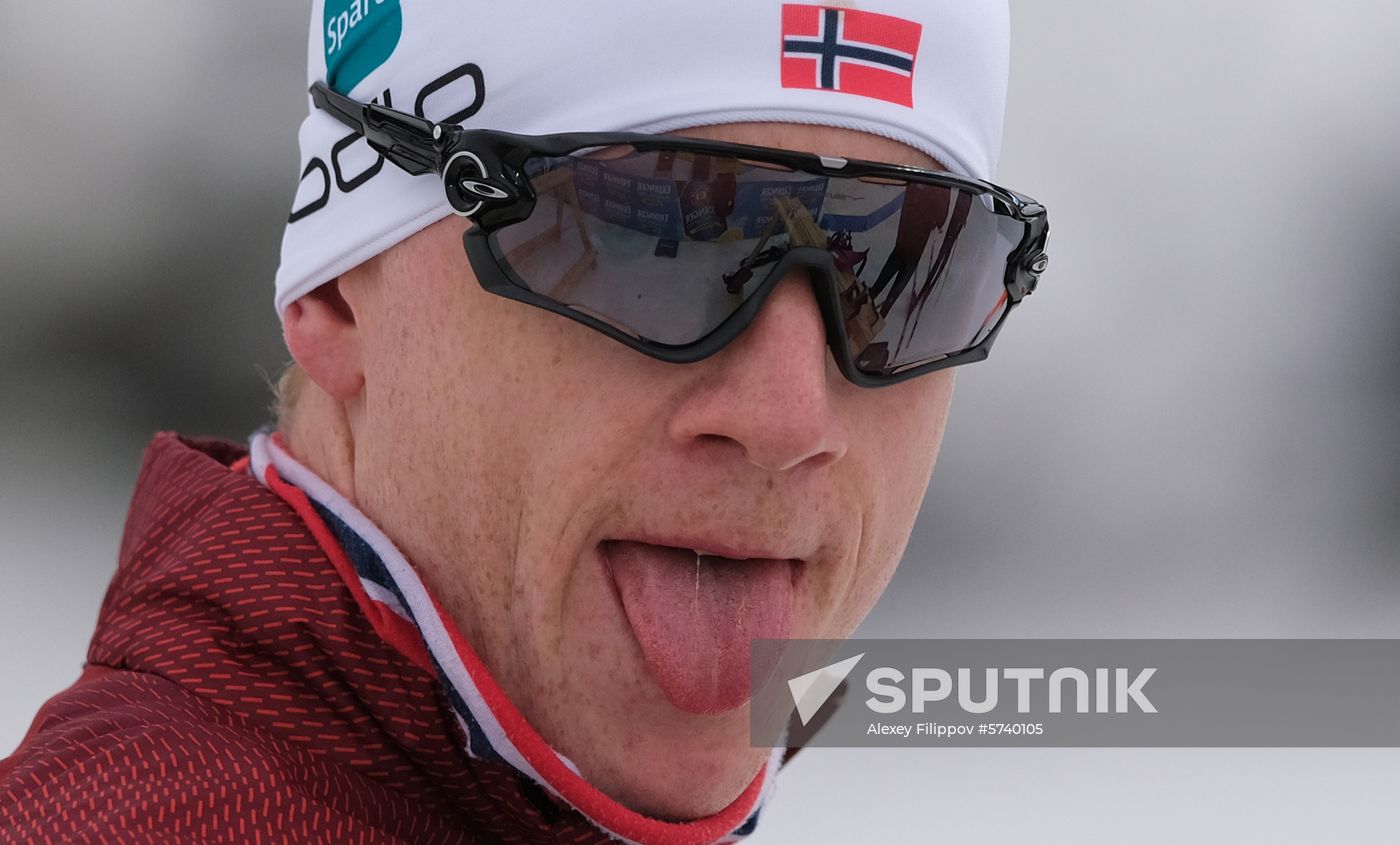Czech Republic Biathlon World Cup Pursuit Men