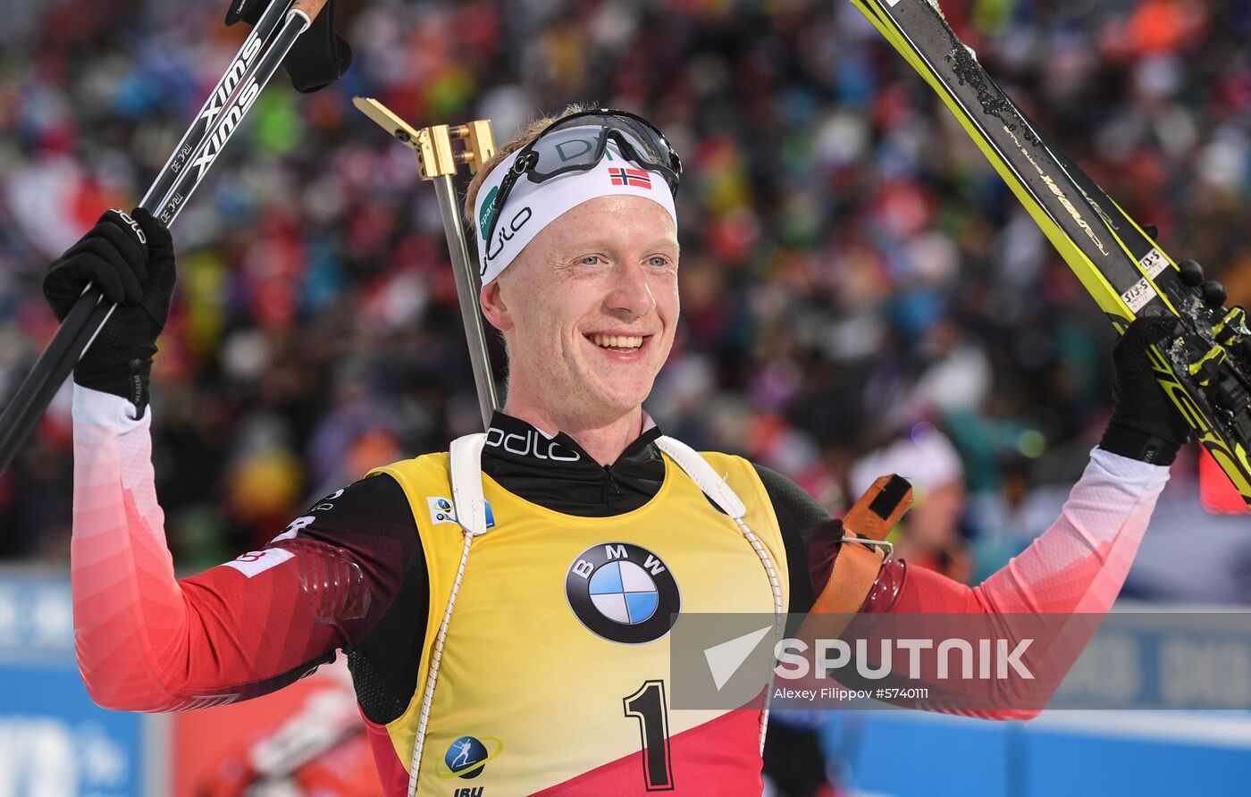 Czech Republic Biathlon World Cup Pursuit Men