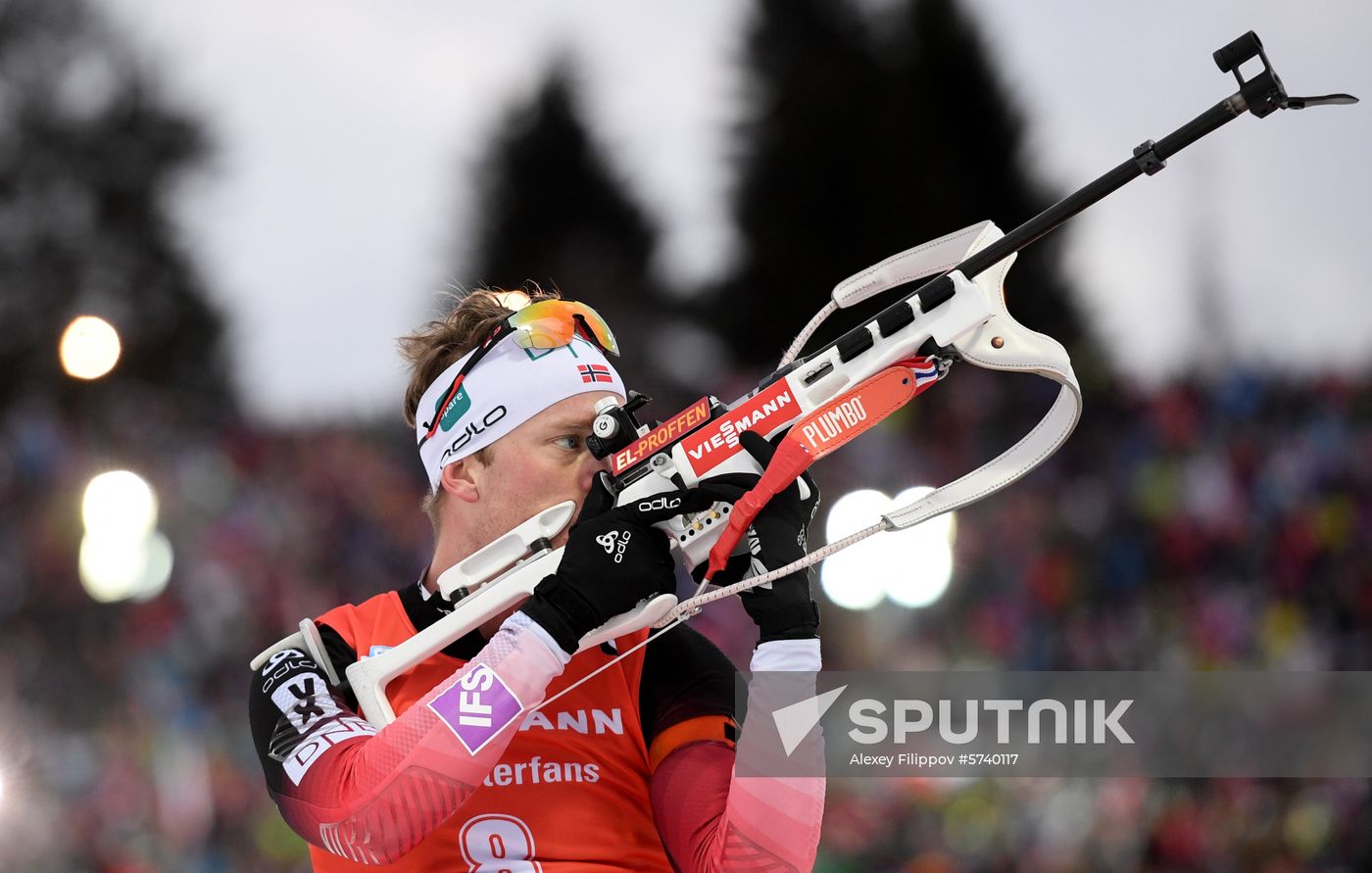 Czech Republic Biathlon World Cup Pursuit Men