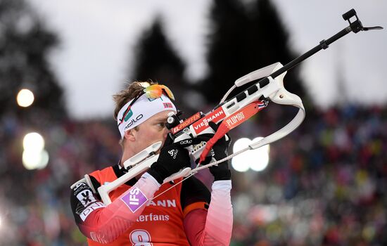 Czech Republic Biathlon World Cup Pursuit Men