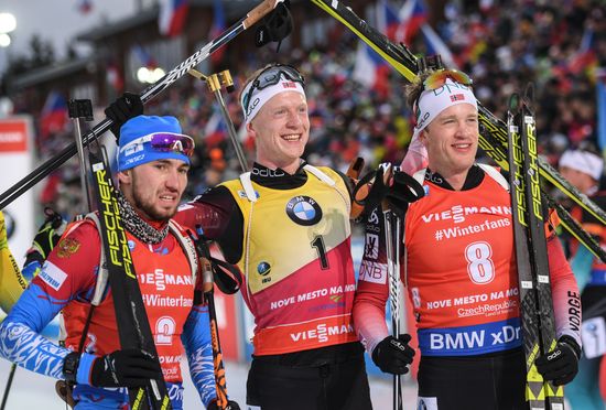 Czech Republic Biathlon World Cup Pursuit Men