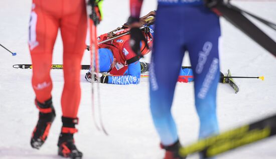 Czech Republic Biathlon World Cup Pursuit Men