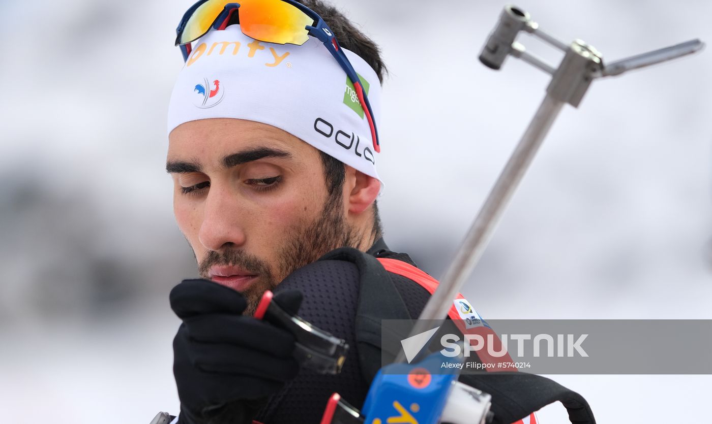Czech Republic Biathlon World Cup Pursuit Men