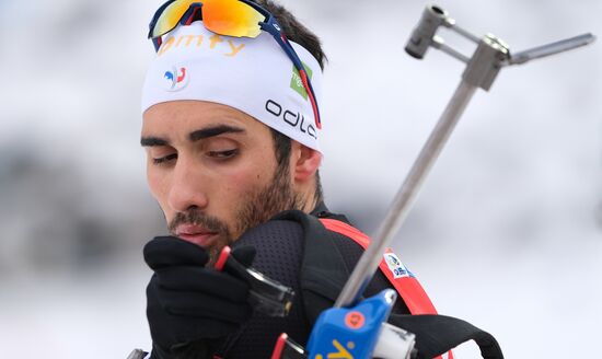 Czech Republic Biathlon World Cup Pursuit Men