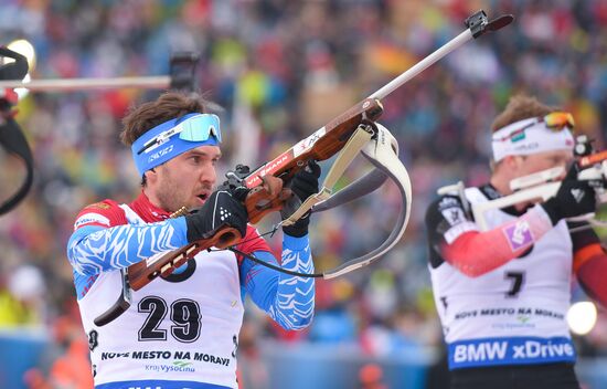 Czech Republic Biathlon World Cup Mass Start Men