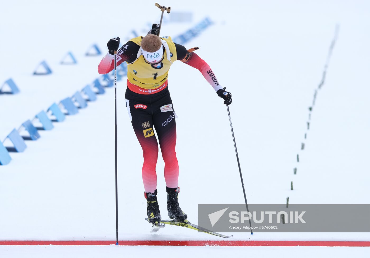 Czech Republic Biathlon World Cup Mass Start Men