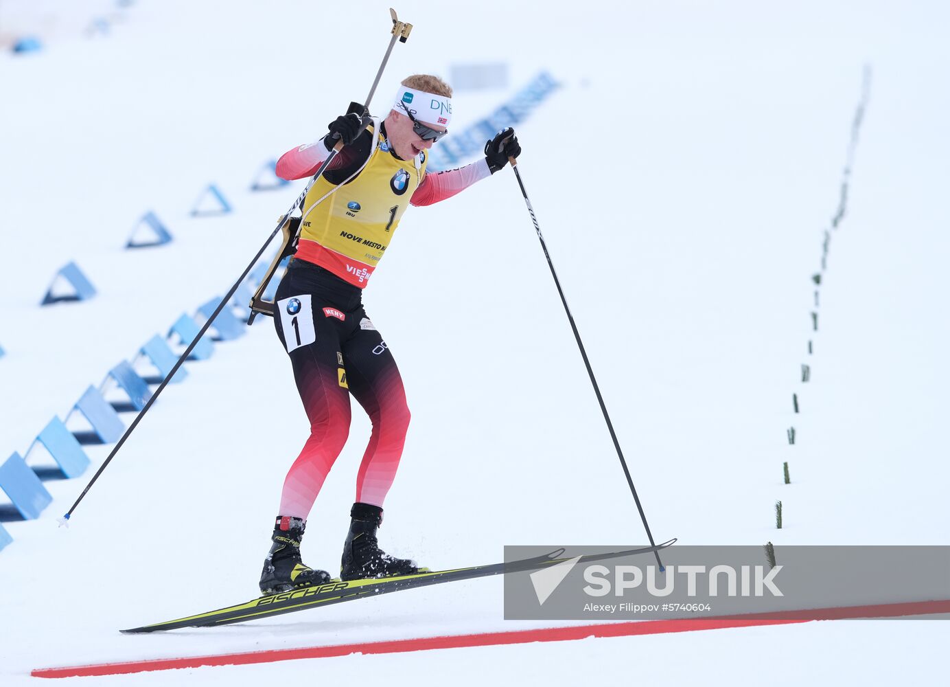 Czech Republic Biathlon World Cup Mass Start Men