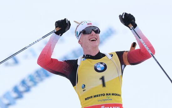 Czech Republic Biathlon World Cup Mass Start Men