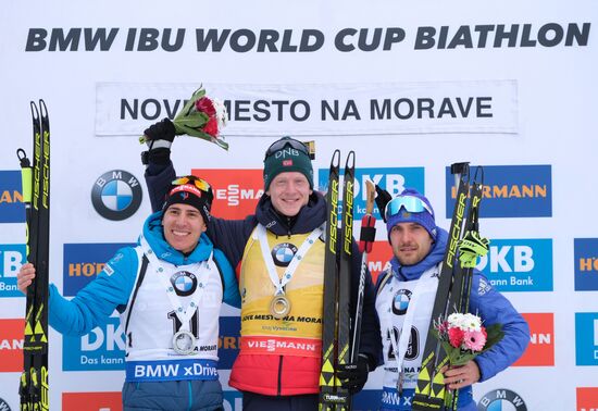 Czech Republic Biathlon World Cup Mass Start Men