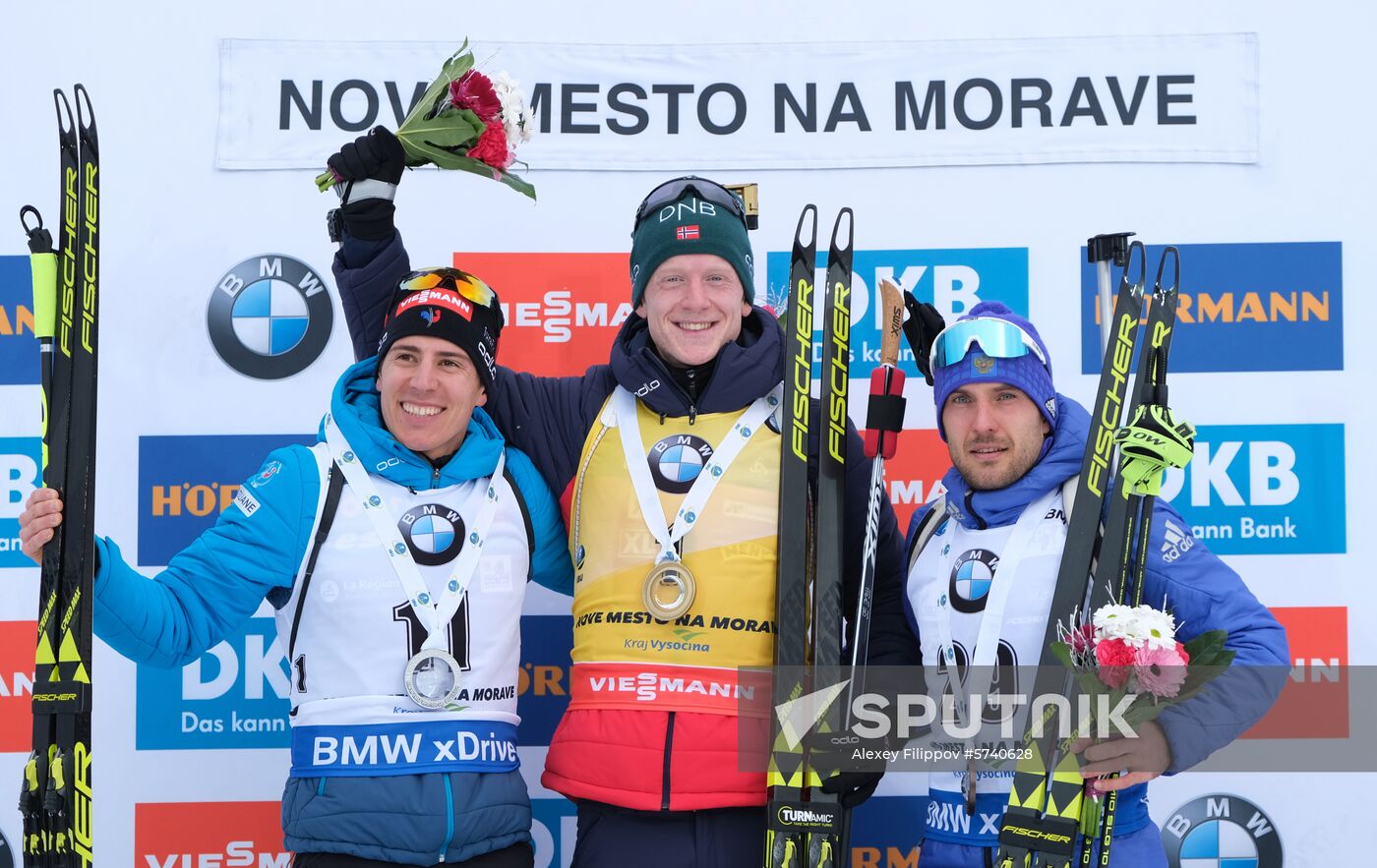 Czech Republic Biathlon World Cup Mass Start Men