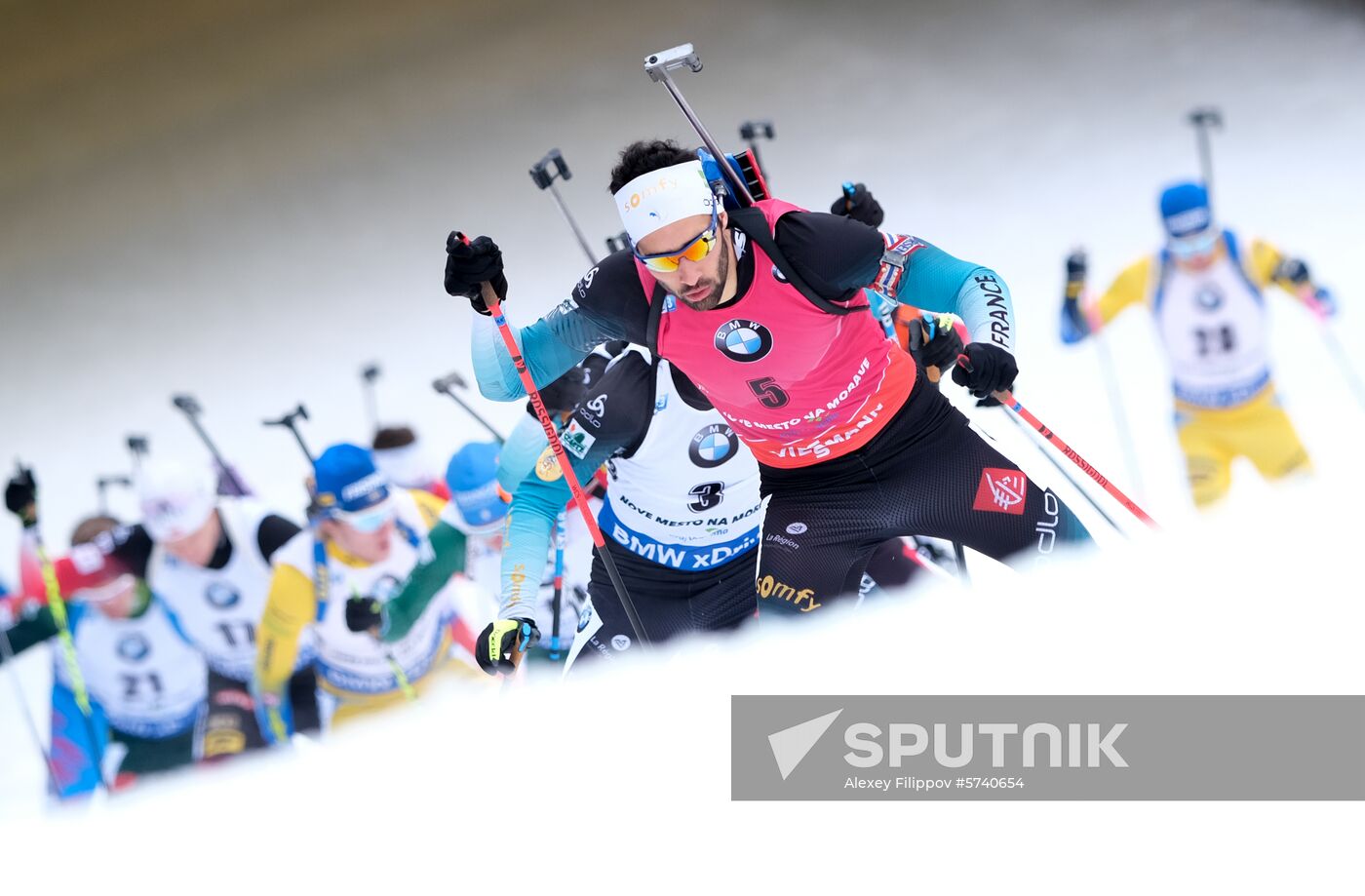 Czech Republic Biathlon World Cup Mass Start Men