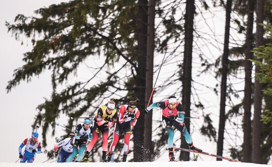 Czech Republic Biathlon World Cup Mass Start Men