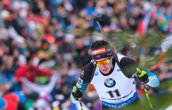 Czech Republic Biathlon World Cup Mass Start Men