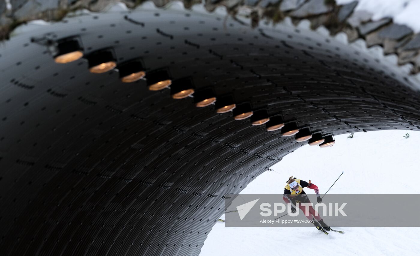 Czech Republic Biathlon World Cup Mass Start Men