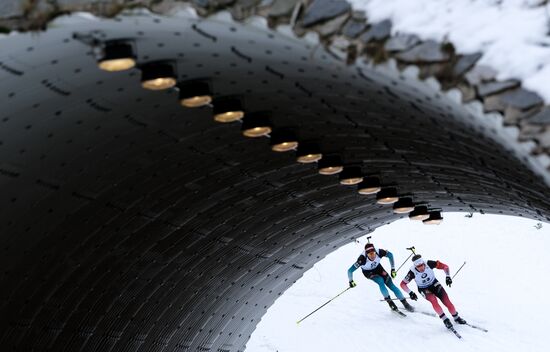 Czech Republic Biathlon World Cup Mass Start Men