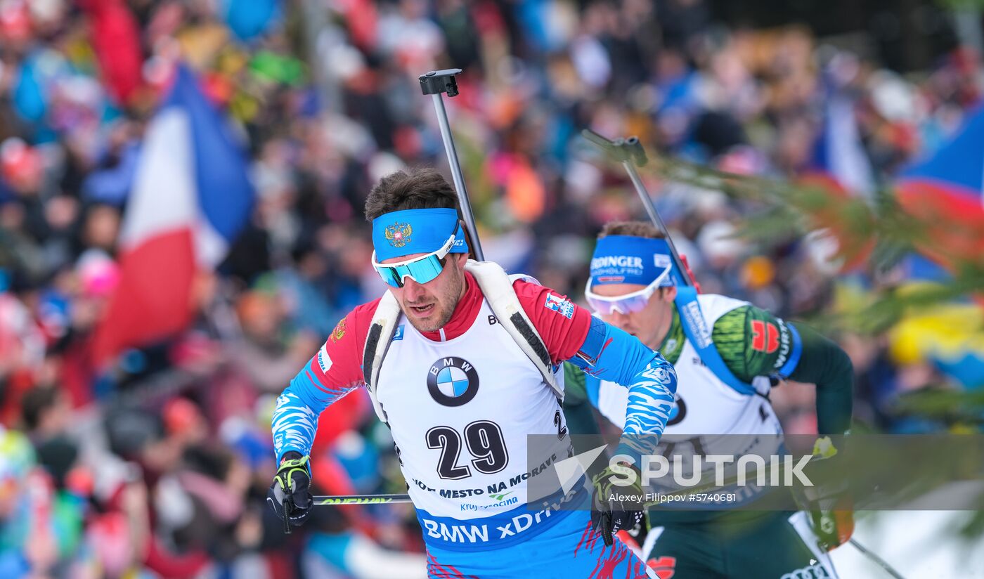 Czech Republic Biathlon World Cup Mass Start Men