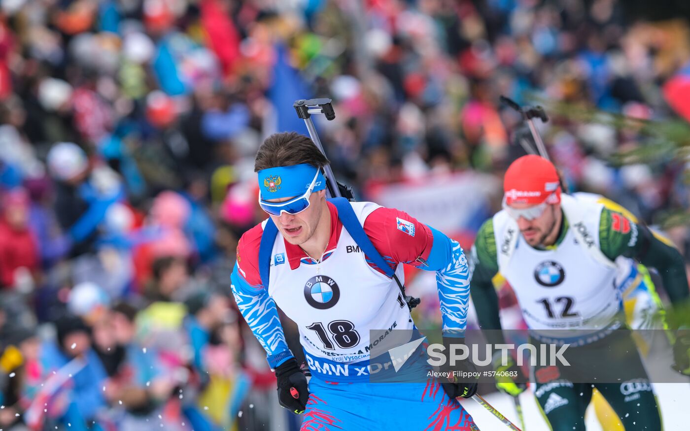 Czech Republic Biathlon World Cup Mass Start Men