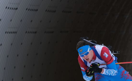 Czech Republic Biathlon World Cup Mass Start Men