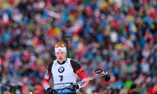 Czech Republic Biathlon World Cup Mass Start Men