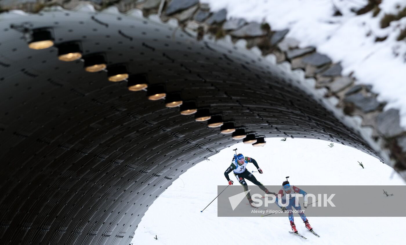 Czech Republic Biathlon World Cup Mass Start Men