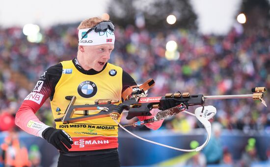 Czech Republic Biathlon World Cup Mass Start Men