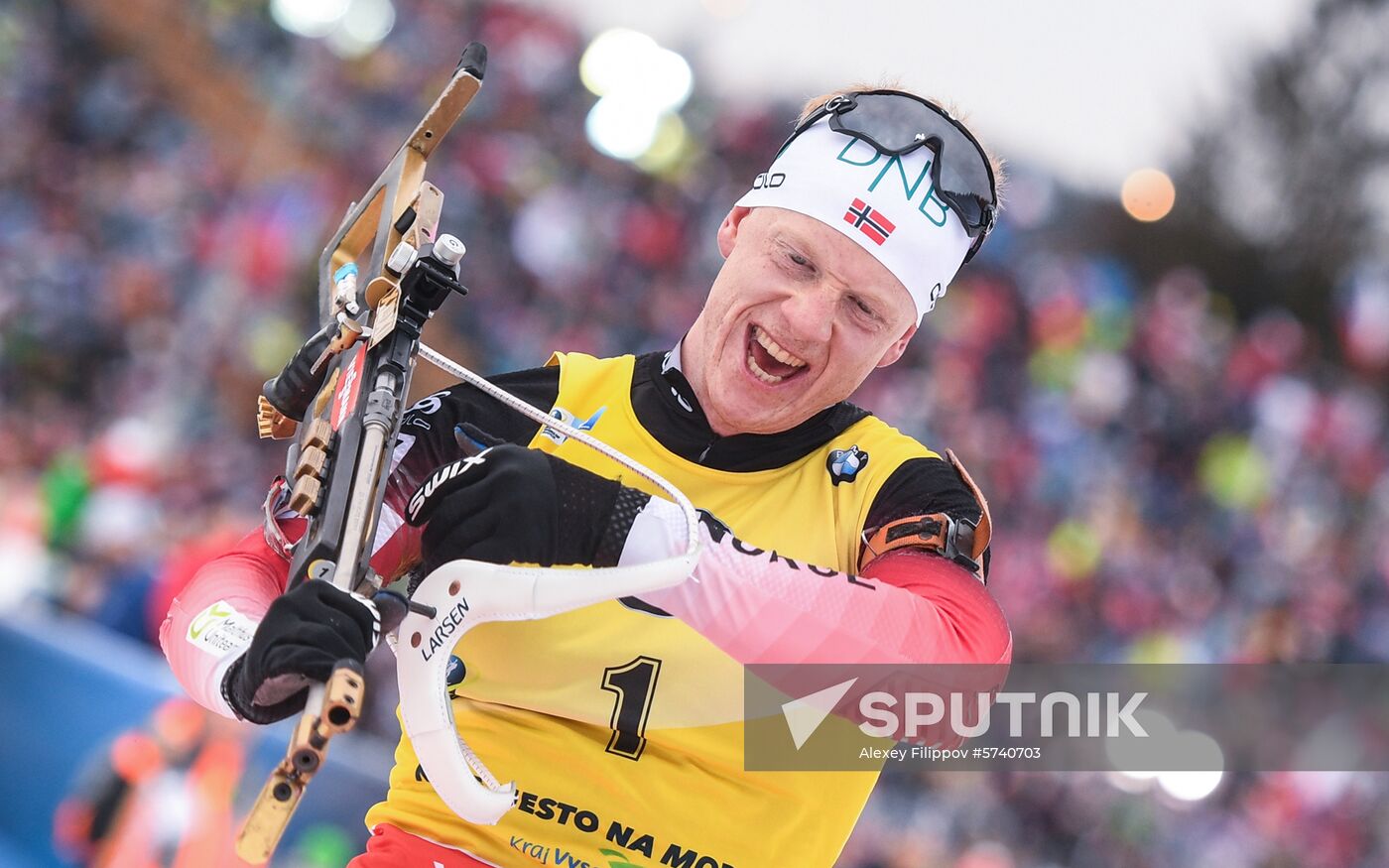 Czech Republic Biathlon World Cup Mass Start Men