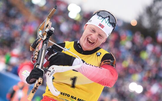 Czech Republic Biathlon World Cup Mass Start Men
