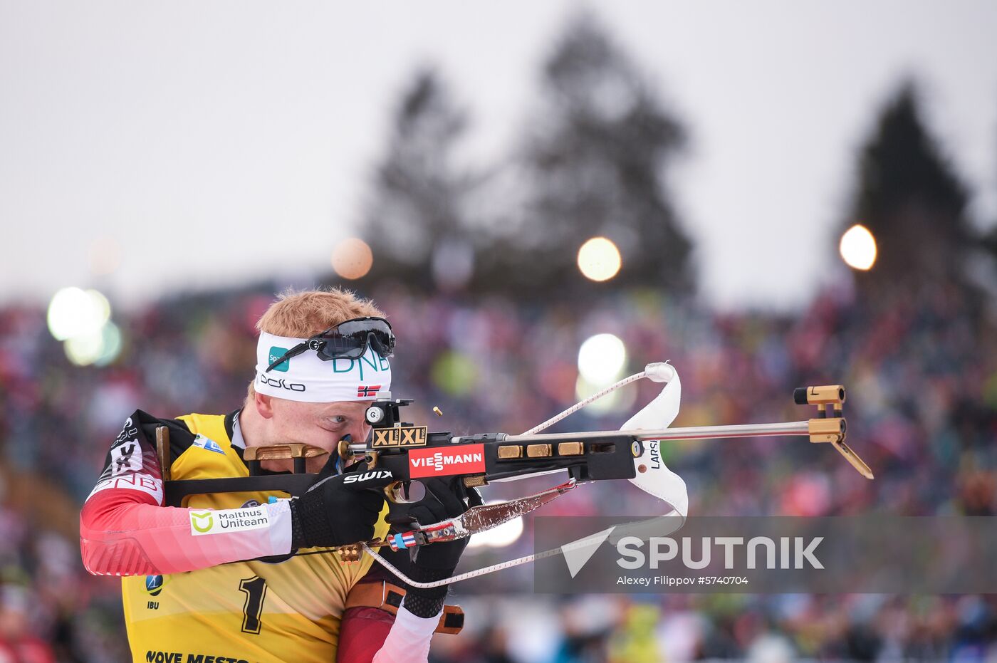 Czech Republic Biathlon World Cup Mass Start Men