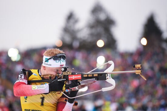 Czech Republic Biathlon World Cup Mass Start Men