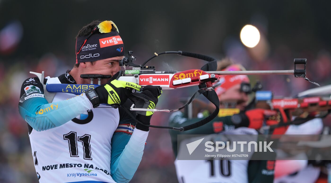 Czech Republic Biathlon World Cup Mass Start Men