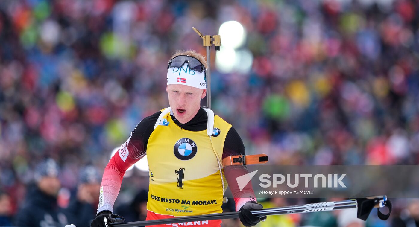 Czech Republic Biathlon World Cup Mass Start Men