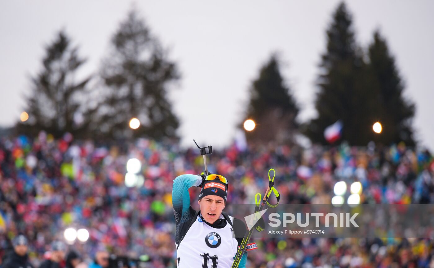 Czech Republic Biathlon World Cup Mass Start Men