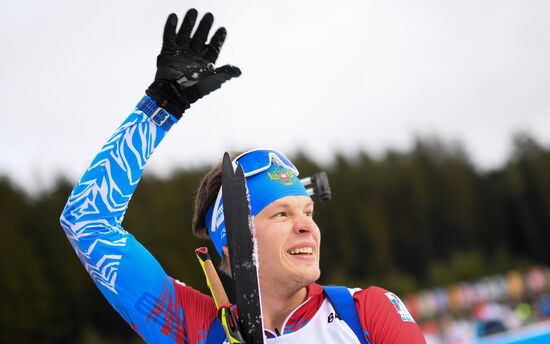 Czech Republic Biathlon World Cup Mass Start Men