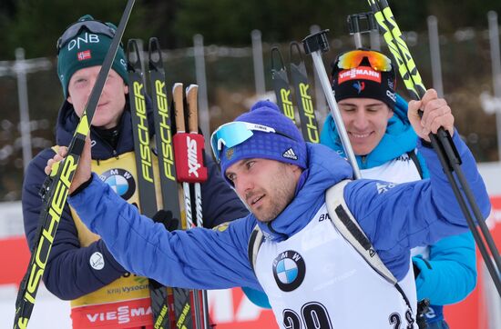 Czech Republic Biathlon World Cup Mass Start Men