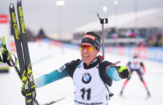 Czech Republic Biathlon World Cup Mass Start Men