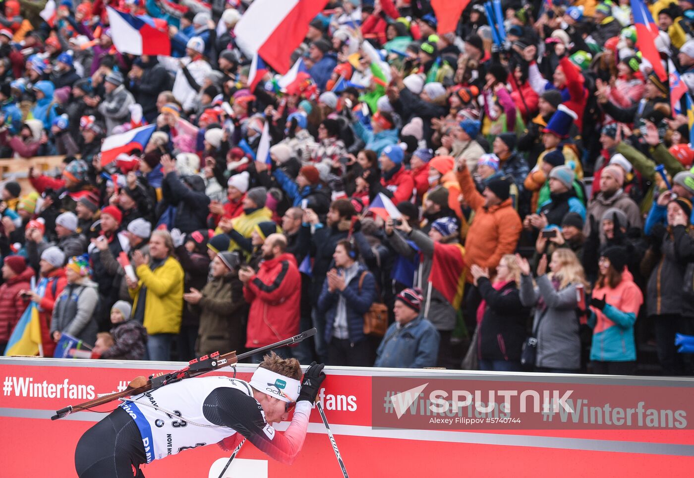 Czech Republic Biathlon World Cup Mass Start Men