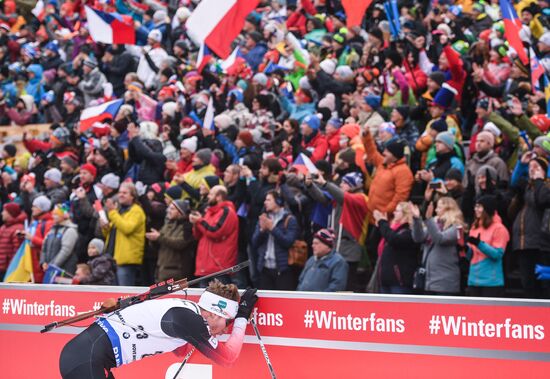 Czech Republic Biathlon World Cup Mass Start Men