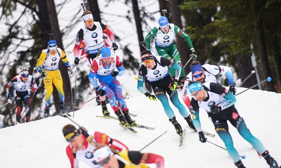 Czech Republic Biathlon World Cup Mass Start Men