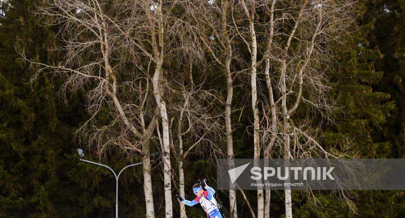 Czech Republic Biathlon World Cup Mass Start Men