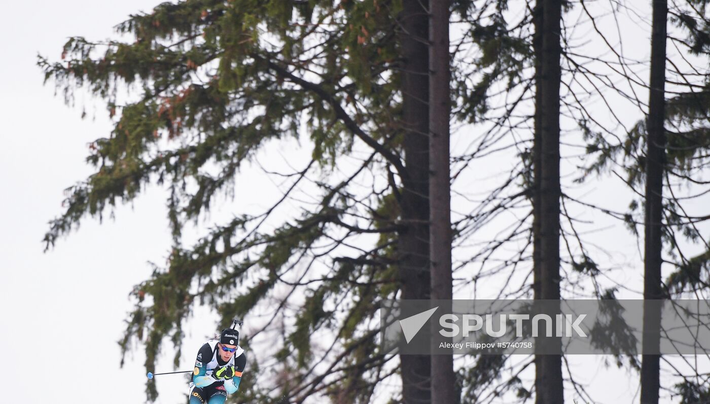 Czech Republic Biathlon World Cup Mass Start Men