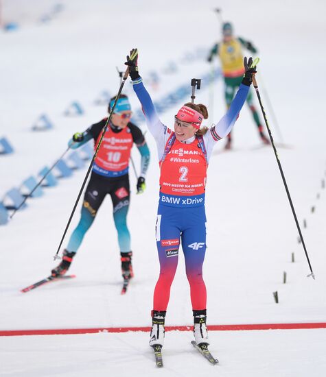 Czech Republic Biathlon World Cup Mass Start Women