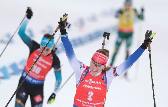 Czech Republic Biathlon World Cup Mass Start Women