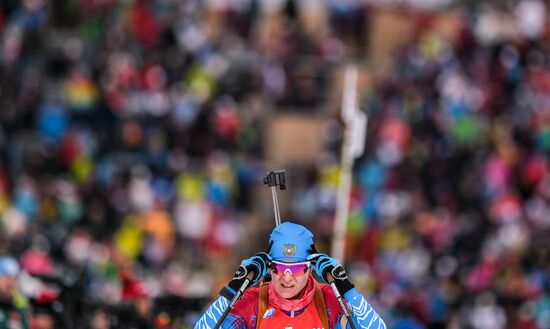 Czech Republic Biathlon World Cup Mass Start Women