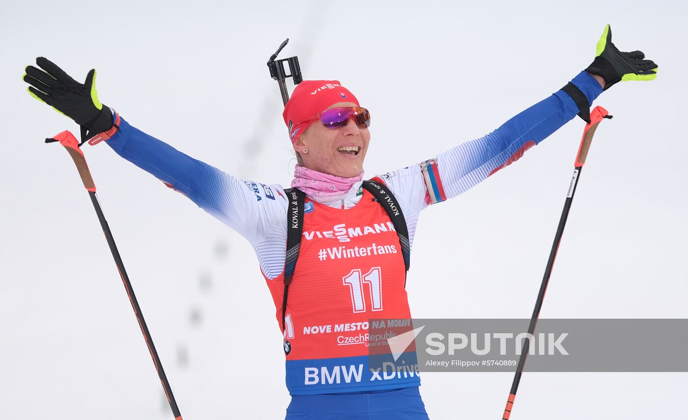 Czech Republic Biathlon World Cup Mass Start Women